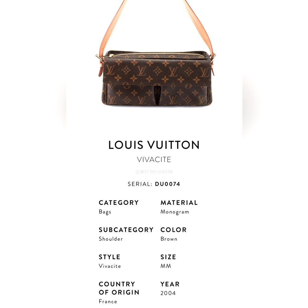 LV monogram vivacite mm